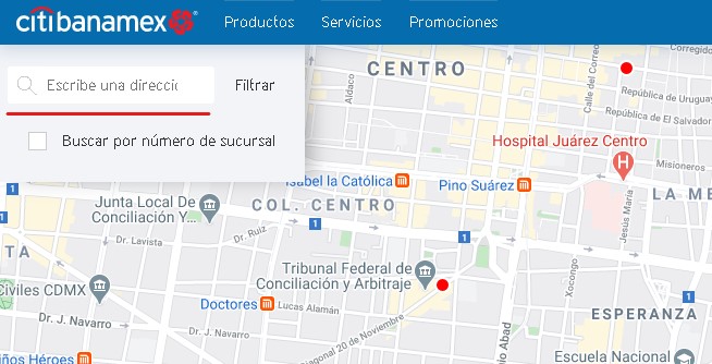 Encuentra el CAJERO BANAMEX más cercano Guía de ubicación