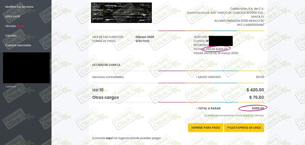 como pagar izzi con tarjeta de debito guia paso a paso