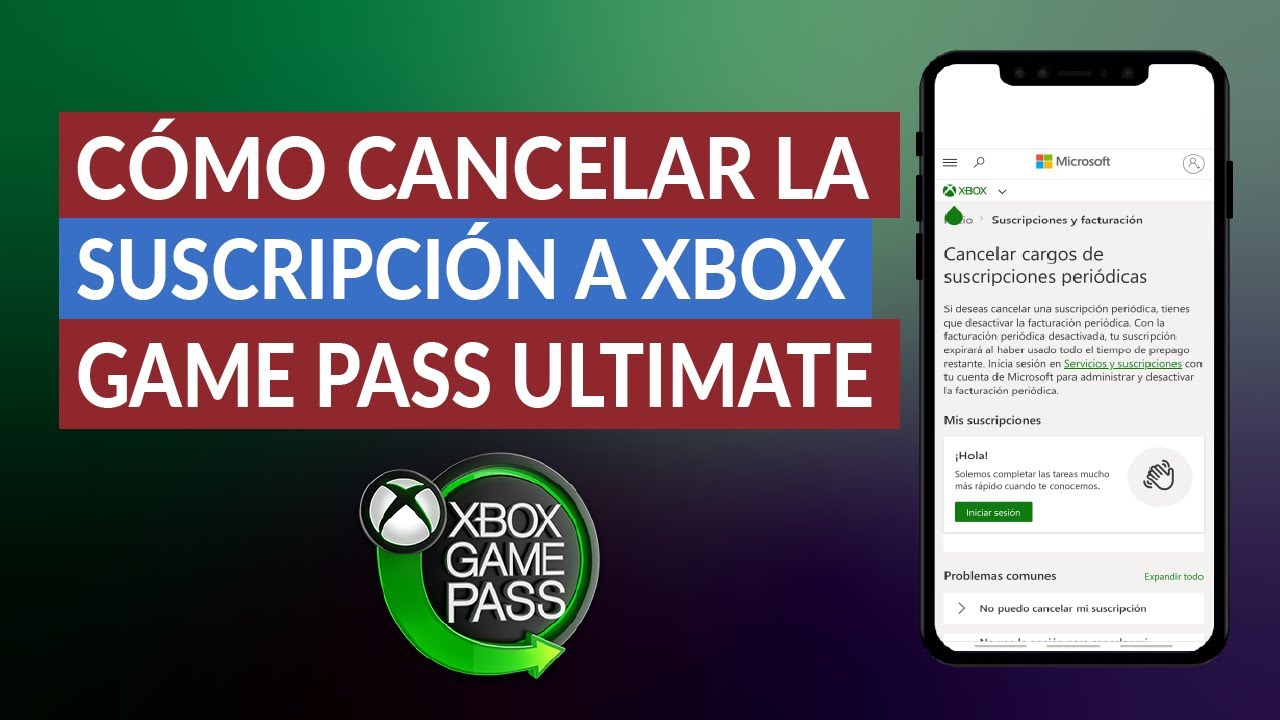 como cancelar el pago automatico de game pass