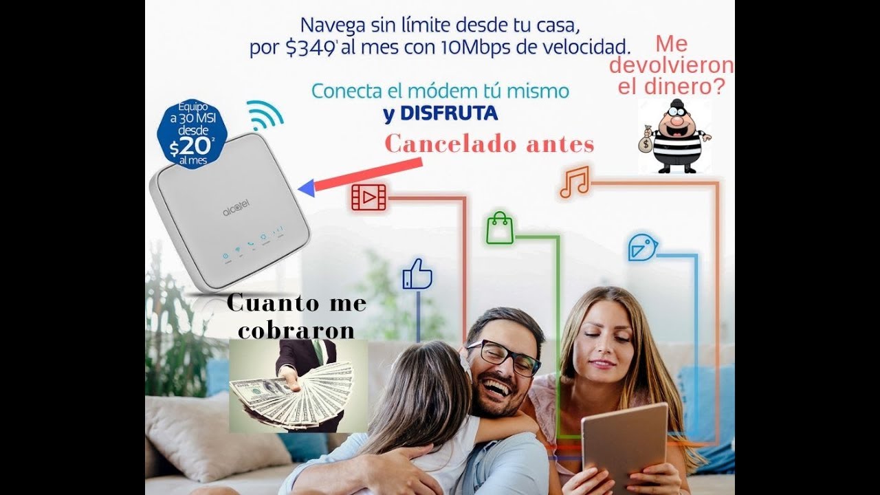 como cancelar el servicio de internet en casa de telcel