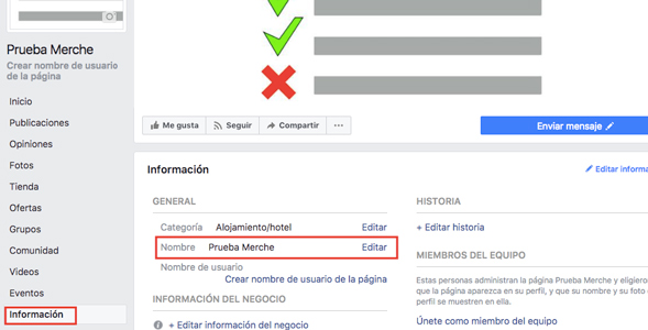 Cómo fusionar páginas de Facebook: Ve a Facebook Pages Merge