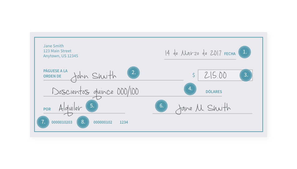 como llenar un cheque con centavos con esta guia practica