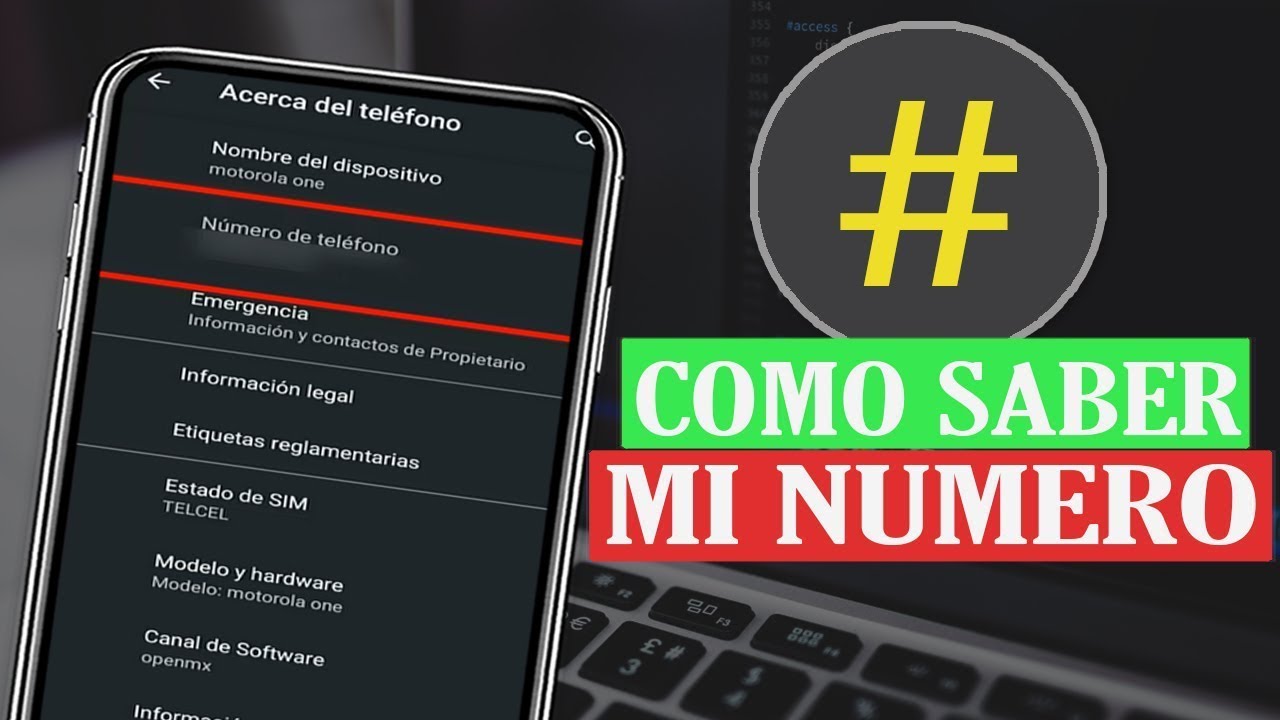 como puedo saber el numero de un chip telcel sin saldo