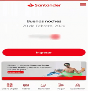 como reportar una tarjeta perdida en santander