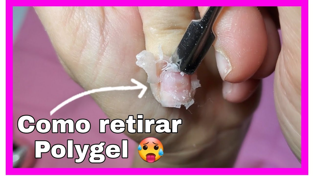 como retirar polygel sin torno guia completa paso a paso