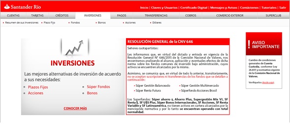 compra y venta de dolares santander rio la mejor opcion para tus transacciones