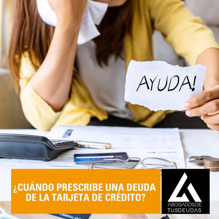 cuando prescribe una deuda de tarjeta de credito en