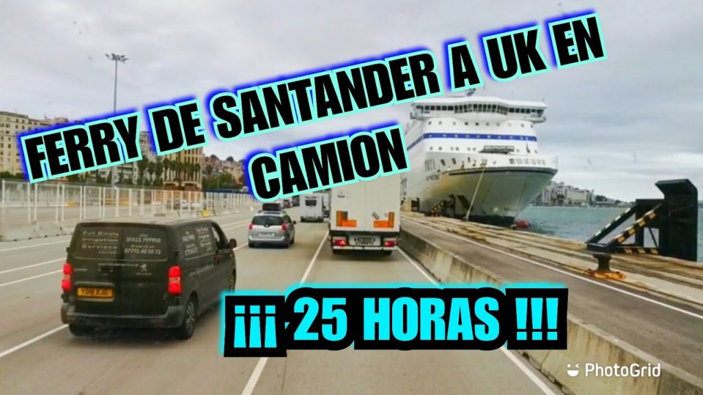 cuanto tiempo toma el ferry de santander a inglaterra