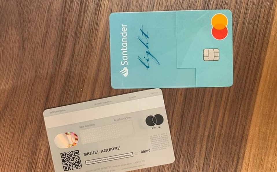 tarjeta santander sin numeros es posible tener una tarjeta sin los tipicos digitos