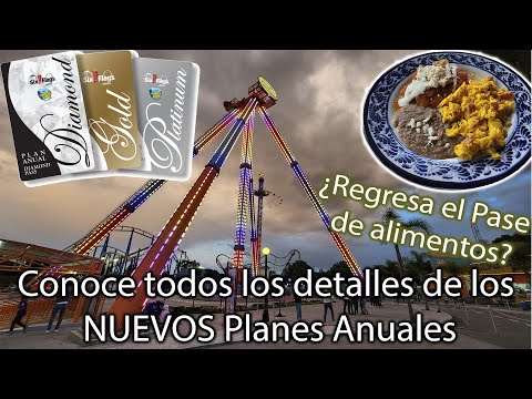 te conviene el pase anual platinum six flags con tarjeta